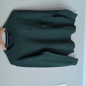 NWT Nautica Medium Pine Green Men's Sweater